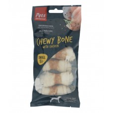 Pets Unlimited Chewy Bone w/ Chicken Small 5pcs