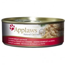 Applaws Cat Chicken with Duck 156g X 24 