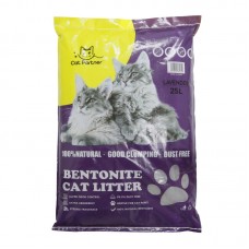 Cat Partner Bentonite Dust Free Clumping Litter 25 L – Lavender