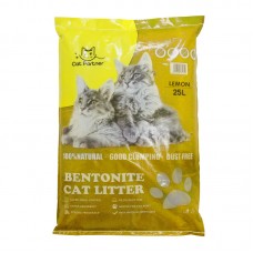 Cat Partner Bentonite Dust Free Clumping Litter 25 L – Lemon