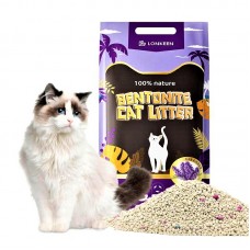 Lonkeen Bentonite Cat Litter 25L  Lavender 