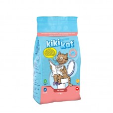 Kiki Kat White Bentonite Clumping Cat Litter – Baby Powder-20 L (17.4 Kg)