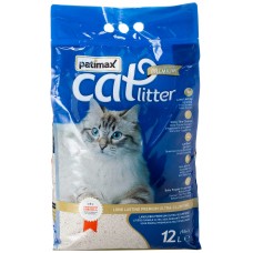 Patimax Premium Ultra Clumping Cat Litter - 12L(9.6KG)- Baby Powder 