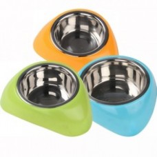 PAWISE STAINLESS STEEL BOWL W/PLASTIC STAND M-750ML